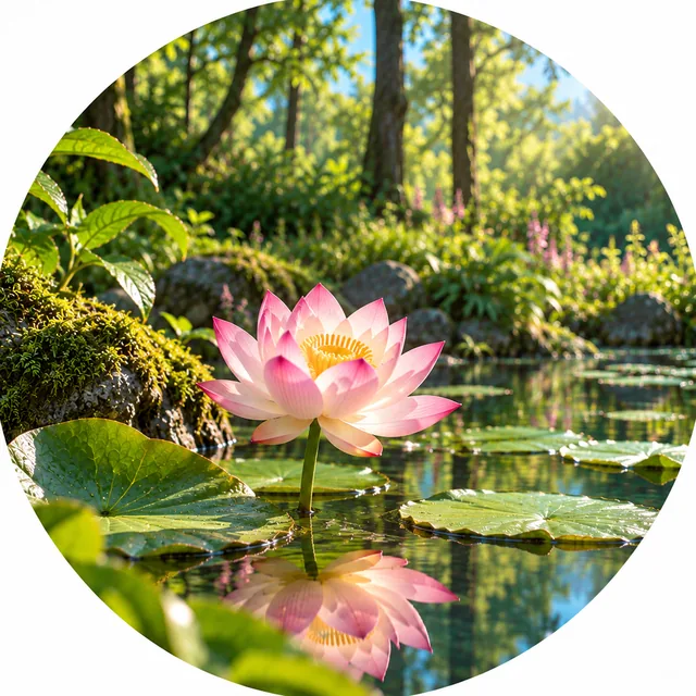 Soul Evolution — a luminous figure in alignment with nature and the cosmos